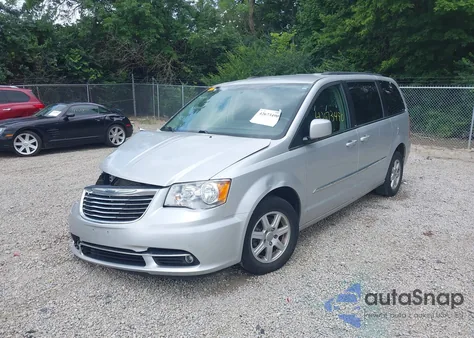 2012 Chrysler Town & Country Touring from USA, damaged, VIN 2C4RC1BG3CR188358